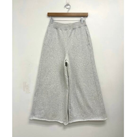 Nap Loungewear Cropped Wide Leg Terry Pull On Sweatpants REPAIRED - Small - Picture 2 of 11